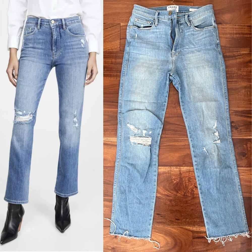 FRAME Le Sylvie Slender Straight